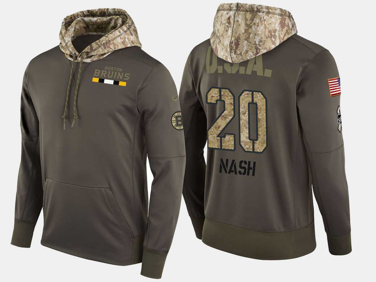 Nike Bruins 20 Riley Nash Olive Salute To Service Pullover Hoodie,We sell and wholesale Nike Bruins 20 Riley Nash Olive Salute To Service Pullover Hoodie on line form chian!
